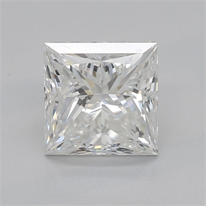 Picture of Natural Diamond 1.40 Carats, Princess with  Cut, G Color, SI2 Clarity and Certified by GIA