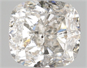 Natural Diamond 1.01 Carats, Cushion with  Cut, K Color, I1 Clarity and Certified by GIA