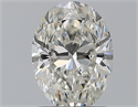 Natural Diamond 1.21 Carats, Oval with  Cut, H Color, VS2 Clarity and Certified by GIA
