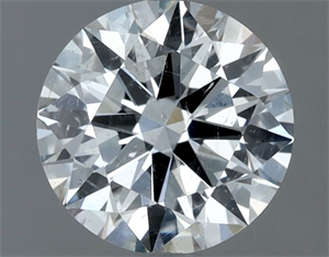 Picture of Natural Diamond 0.70 Carats, Round with Excellent Cut, F Color, I1 Clarity and Certified by GIA