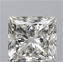 Natural Diamond 0.81 Carats, Princess with  Cut, G Color, VS1 Clarity and Certified by IGI