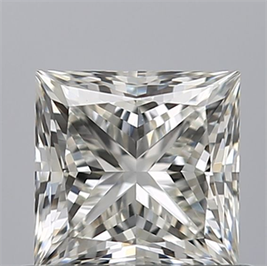 Picture of Natural Diamond 0.81 Carats, Princess with  Cut, G Color, VS1 Clarity and Certified by IGI