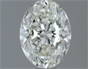 Natural Diamond 1.50 Carats, Oval with  Cut, H Color, VS2 Clarity and Certified by IGI