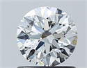 Natural Diamond 0.80 Carats, Round with Excellent Cut, D Color, VS1 Clarity and Certified by GIA