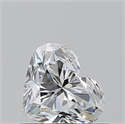 Natural Diamond 0.50 Carats, Heart with  Cut, F Color, VVS1 Clarity and Certified by GIA