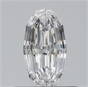 Natural Diamond 0.50 Carats, Oval with  Cut, D Color, VS1 Clarity and Certified by GIA