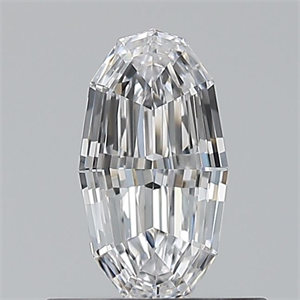 Picture of Natural Diamond 0.50 Carats, Oval with  Cut, D Color, VS1 Clarity and Certified by GIA