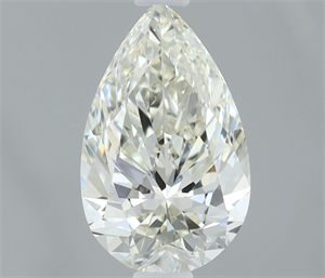 Picture of Natural Diamond 0.51 Carats, Pear with  Cut, I Color, VVS1 Clarity and Certified by IGI