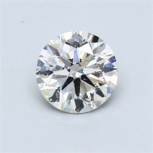 Picture of 0.70 Carats, Round Diamond with Excellent Cut, G Color, SI2 Clarity and Certified by GIA