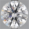 Del inventario de diamantes de laboratorio, 2.14 quilates, Redondo , Color F, claridad VVS2 y certificado IGI