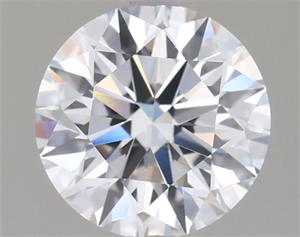 Picture of Lab Grown Diamond 1.07 Carats, Round with Ideal Cut, D Color, VVS2 Clarity and Certified by IGI