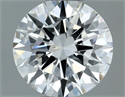 Diamante Natural 0.77 quilates, Redondo , Color F, claridad VS1 y certificado GIA