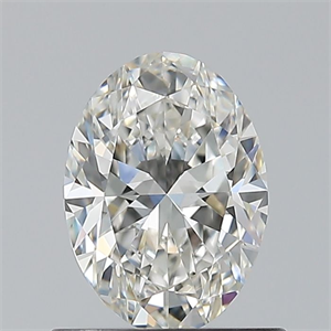 Picture of Natural Diamond 0.71 Carats, Oval with  Cut, H Color, VS1 Clarity and Certified by GIA