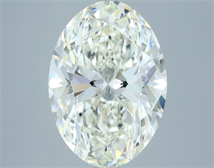 Picture of Natural Diamond 4.53 Carats, Oval with  Cut, K Color, VS2 Clarity and Certified by GIA