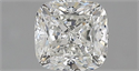 Natural Diamond 0.71 Carats, Cushion with  Cut, F Color, VVS1 Clarity and Certified by IGI