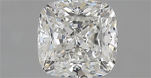 Picture of Natural Diamond 0.71 Carats, Cushion with  Cut, F Color, VVS1 Clarity and Certified by IGI