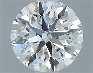 Foto Diamante Natural 0.43 quilates, Redondo , Color F, claridad VS1 y certificado GIA de