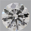 Lab Grown Diamond 4.55 Carats, Round with Excellent Cut, F Color, VS1 Clarity and Certified by IGI