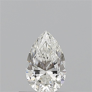 Foto Diamante Natural 0.50 quilates, De pera , Color G, claridad VVS2 y certificado GIA de