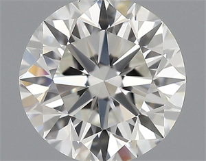 Picture of Natural Diamond 0.70 Carats, Round with Very Good Cut, G Color, VVS1 Clarity and Certified by IGI