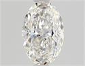 Diamante Natural 0.50 quilates, Ovalado , Color G, claridad VVS2 y certificado GIA