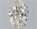 Diamante Natural 4.01 quilates, Ovalado , Color J, claridad VVS1 y certificado GIA