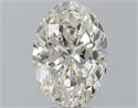 Diamante Natural 4.01 quilates, Ovalado , Color J, claridad VVS1 y certificado GIA