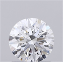 Del inventario de diamantes de laboratorio, 1.01 quilates, Redondo , Color E, claridad VVS2 y certificado IGI