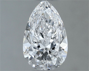 Foto Diamante Natural 0.50 quilates, De pera , Color D, claridad SI1 y certificado GIA de