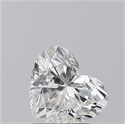 Natural Diamond 1.52 Carats, Heart with  Cut, D Color, VS2 Clarity and Certified by GIA