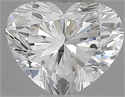 Natural Diamond 0.40 Carats, Heart with  Cut, G Color, VVS1 Clarity and Certified by IGI