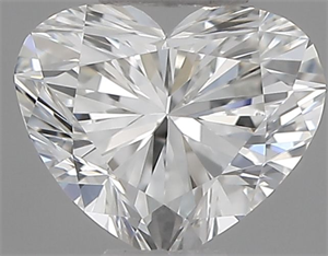 Picture of Natural Diamond 0.40 Carats, Heart with  Cut, G Color, VVS1 Clarity and Certified by IGI