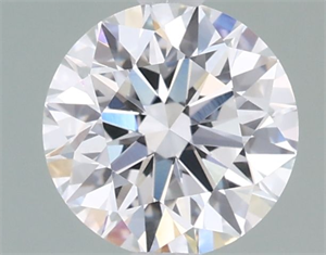 Picture of Lab Grown Diamond 1.01 Carats, Round with Ideal Cut, D Color, VVS1 Clarity and Certified by IGI