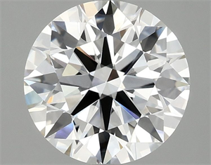Picture of Lab Grown Diamond 2.55 Carats, Round with Ideal Cut, F Color, VVS2 Clarity and Certified by IGI