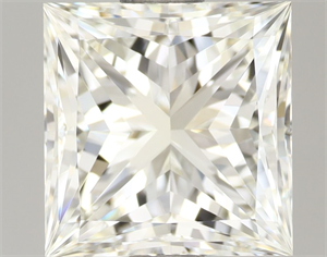 Picture of Natural Diamond 1.51 Carats, Princess with  Cut, J Color, VVS1 Clarity and Certified by IGI