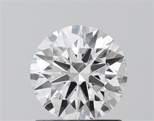 Picture of Lab Grown Diamond 1.05 Carats, Round with Ideal Cut, D Color, VVS2 Clarity and Certified by IGI