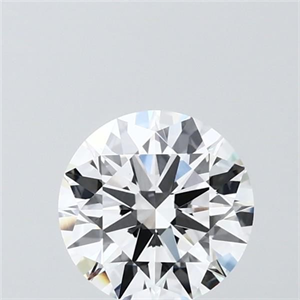 Picture of Lab Grown Diamond 1.50 Carats, Round with Ideal Cut, E Color, VVS2 Clarity and Certified by IGI