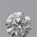Natural Diamond 0.60 Carats, Round with Excellent Cut, I Color, SI2 Clarity and Certified by GIA