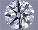 Del inventario de diamantes de laboratorio, 1.91 quilates, Redondo , Color F, claridad SI1 y certificado IGI