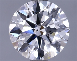 Picture of Lab Grown Diamond 1.91 Carats, Round with Ideal Cut, F Color, SI1 Clarity and Certified by IGI