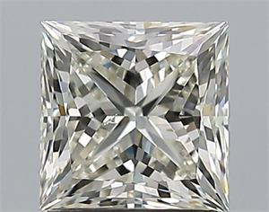 Picture of Natural Diamond 1.50 Carats, Princess with  Cut, L Color, SI1 Clarity and Certified by GIA