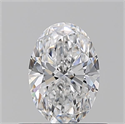 Natural Diamond 0.51 Carats, Oval with  Cut, E Color, VVS1 Clarity and Certified by GIA
