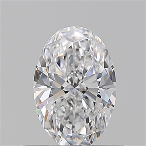 Picture of Natural Diamond 0.51 Carats, Oval with  Cut, E Color, VVS1 Clarity and Certified by GIA