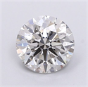 Del inventario de diamantes de laboratorio, 1.28 quilates, Redondo , Color G, claridad VS1 y certificado IGI
