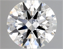 Diamante Natural 0.40 quilates, Redondo , Color I, claridad VVS2 y certificado GIA