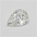 Natural Diamond 0.91 Carats, Pear with  Cut, F Color, SI1 Clarity and Certified by GIA