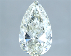 Picture of Natural Diamond 2.01 Carats, Pear with  Cut, I Color, SI2 Clarity and Certified by IGI