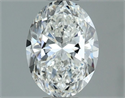 Diamante Natural 1.00 quilates, Ovalado , Color G, claridad SI1 y certificado GIA