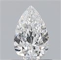 Natural Diamond 0.70 Carats, Pear with  Cut, D Color, VS2 Clarity and Certified by GIA