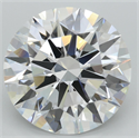 Lab Grown Diamond 8.30 Carats, Round with Ideal Cut, E Color, VVS2 Clarity and Certified by IGI